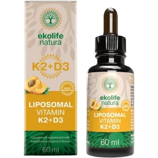 Ekolife Natura Липосомальный витамин K2 + D3 marhua 60 мл