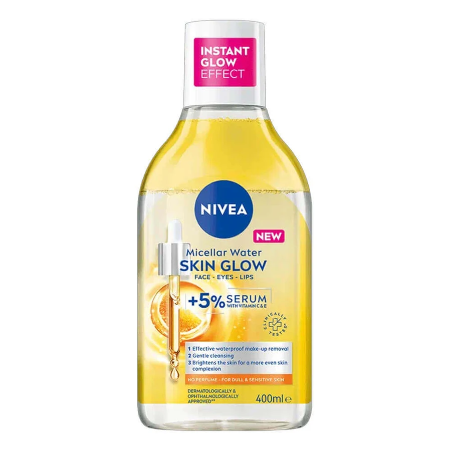Міцелярна вода Skin Glow, 400 мл, Nivea: ціни та характеристики