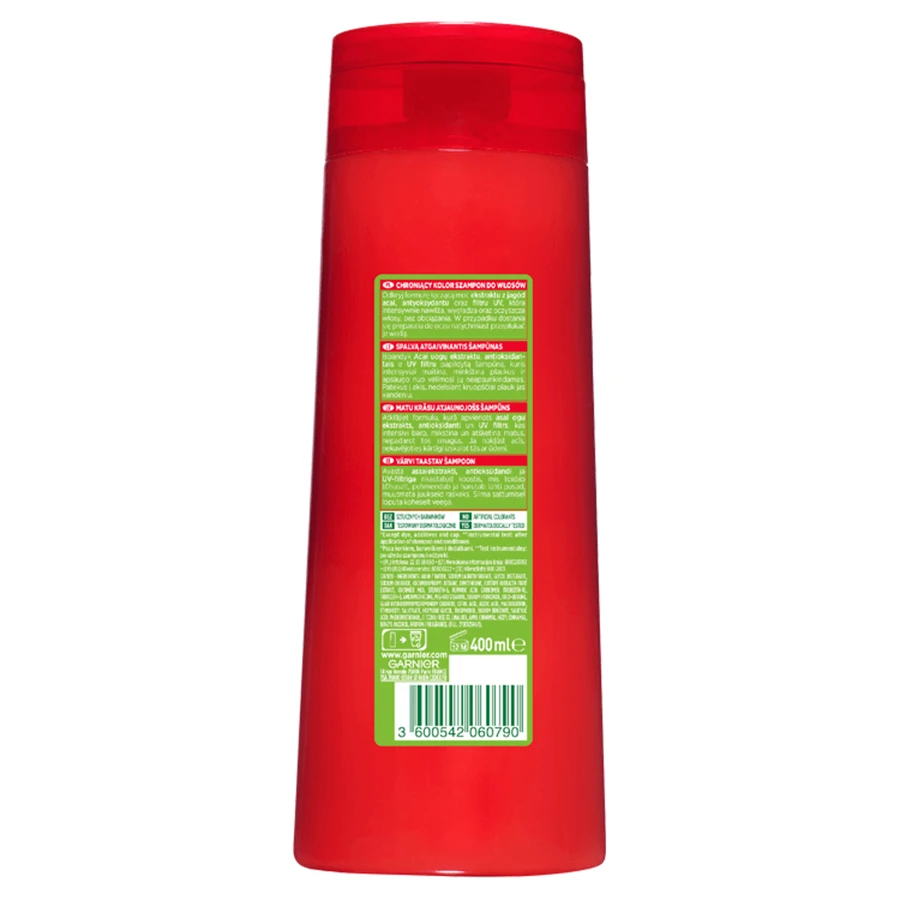 Шампунь з воском годжі Garnier Fructis Goji Wax, 400 мл: ціни та характеристики