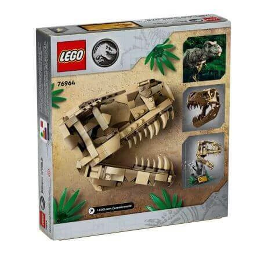 Ямы динозавров, 9 лет+, череп Ти-Рекса, 76964, Lego Jurassic World: цены и характеристики