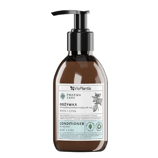 Vis Plantis Pharma Care, кондиціонер для волосся для проникного волосся, міта + цинк, 300 мл