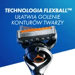 Gillette Fusion Proglide FlexBall, бритва с двумя сменными лезвиями, 1 штука: цены и характеристики