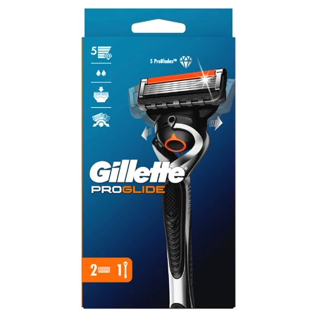 Gillette Fusion Proglide FlexBall, бритва с двумя сменными лезвиями, 1 штука: цены и характеристики