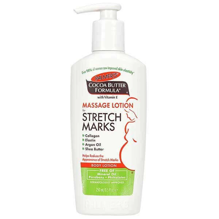 Palmer's Cocoa Butter Formula, массажный лосьон против высыпаний, 250 мл: цены и характеристики