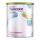 Neocate Junior, для детей с аллергией на белок коровьего молока и пищевой непереносимостью, после 1 года, со вкусом клубники, 400 г