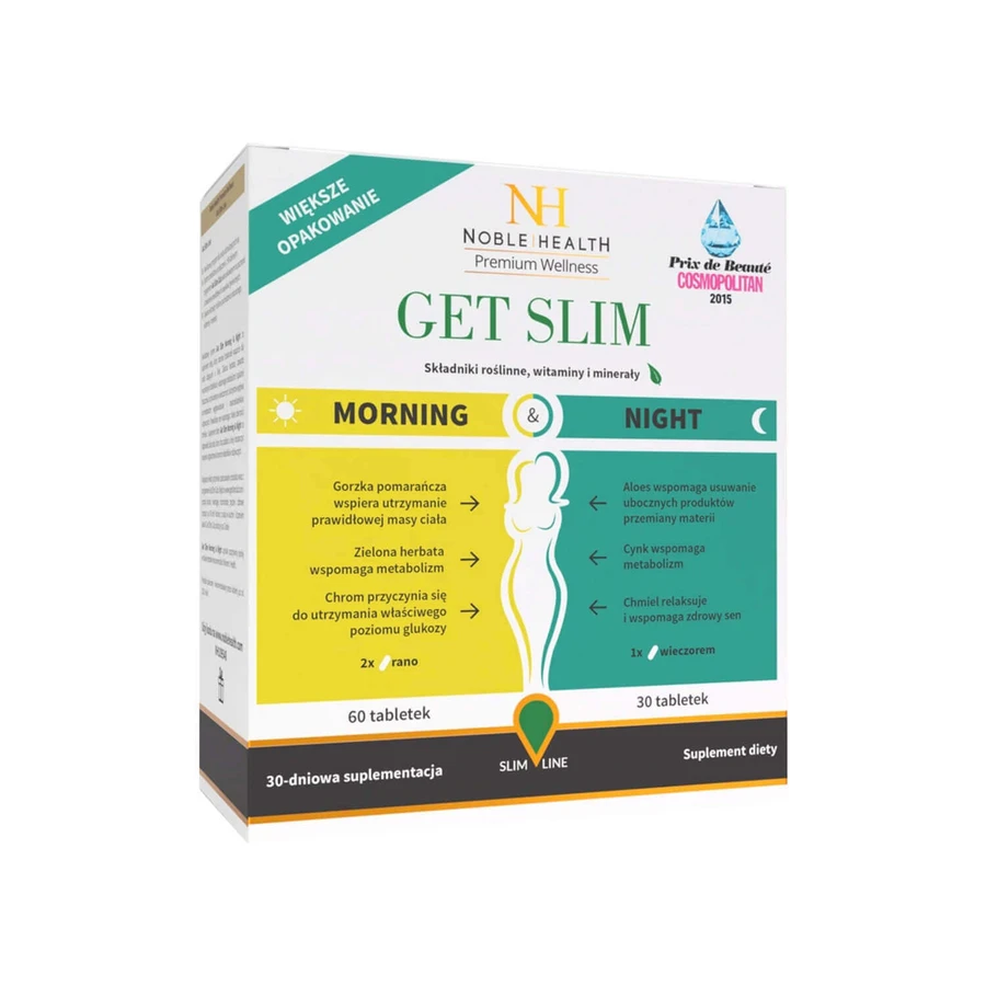 Get Slim Morning amp; Night, 90 таблеток: ціни та характеристики