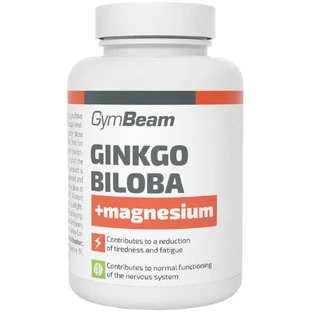 GymBeam Гінкго білоба + магній 90 капсул