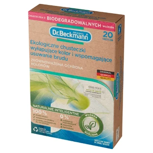 Dr. Beckmann, екологічні серветки для видалення кольору та бруду, 20 шт.