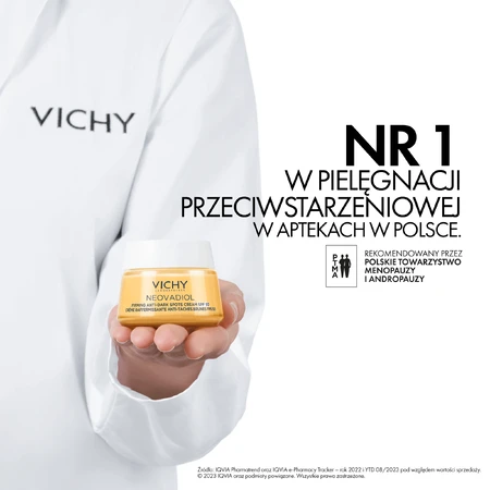 Vichy Neovadiol Postmenopausal Дневной крем против гиперпигментации SPF50, 50 мл: цены и характеристики