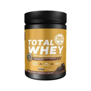 Протеиновый порошок Total Whey с шоколадным вкусом, 800 г, Gold Nutrition