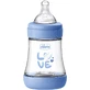 Пляшечка Chicco Дитяча пляшечка Perfect5 силіконова, синя 150 мл