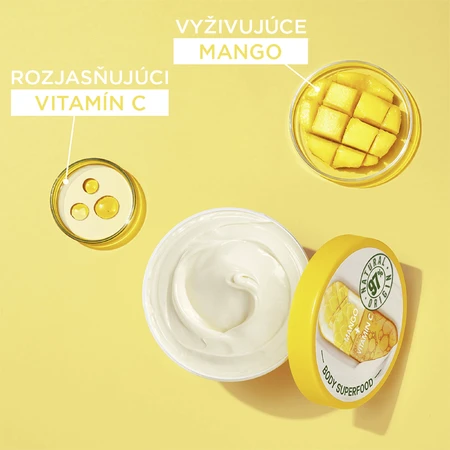 Крем для тіла Garnier Body Food Сяйво манго + вітамін С, 380 мл: ціни та характеристики