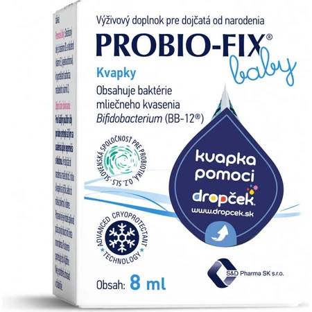 ПРОБІО-ФІКС дитячий 1×8 мл, краплі: ціни та характеристики