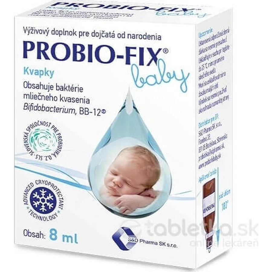 ПРОБІО-ФІКС дитячий 1×8 мл, краплі: ціни та характеристики