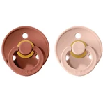 Пустышка BIBS Colour Natural Cocoa - , возраст 3 года, Woodchuck/Blush 2 шт.: цены и характеристики
