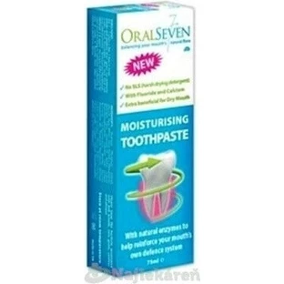 OralSeven увлажняющая зубная паста 1×75 мл, зубная паста