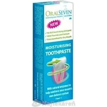 OralSeven увлажняющая зубная паста 1×75 мл, зубная паста: цены и характеристики