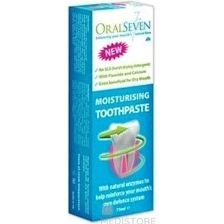 OralSeven увлажняющая зубная паста 1×75 мл, зубная паста: цены и характеристики