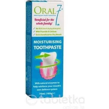 OralSeven увлажняющая зубная паста 1×75 мл, зубная паста: цены и характеристики