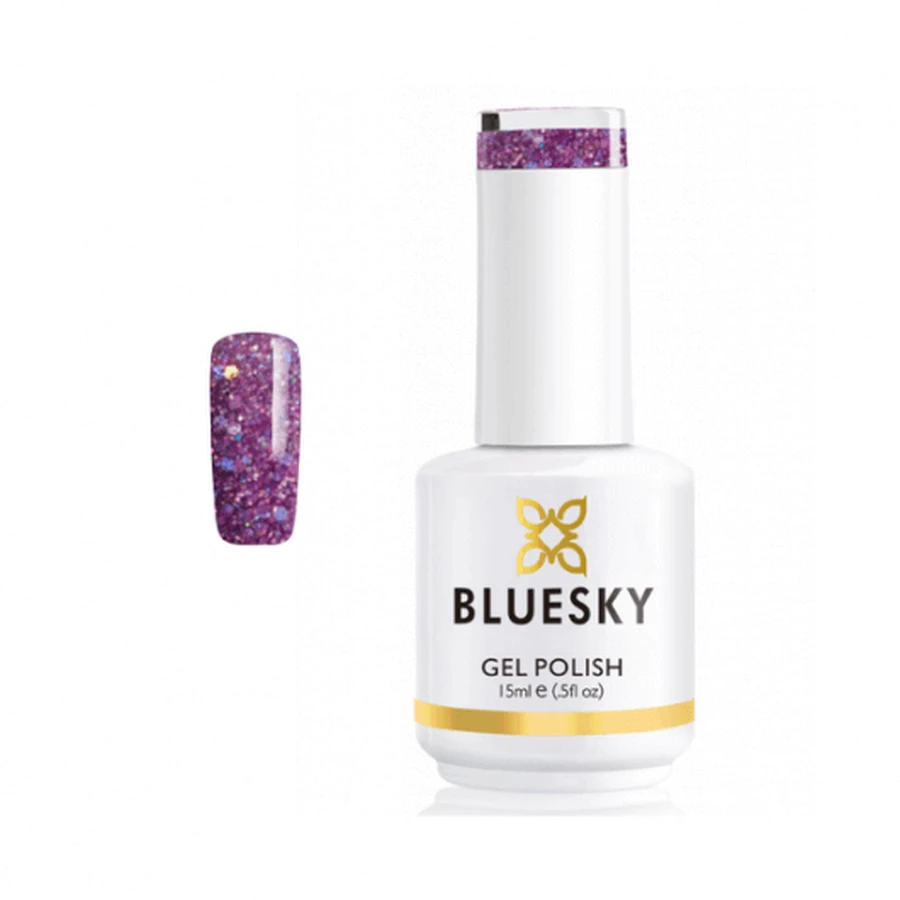 Напівстійкий лак для нігтів Bluesky UV Purple Dream 15 мл: ціни та характеристики