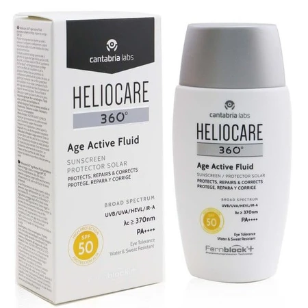 Сонцезахисний флюїд Cantabria Labs Age Active Heliocare 360 SPF 50, 50 мл: ціни та характеристики