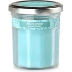 Emocio Зеленое стекло с металлической крышкой Ароматическая свеча Crystal waters 1×1 шт, размер 69 x 85 мм: цены и характеристики