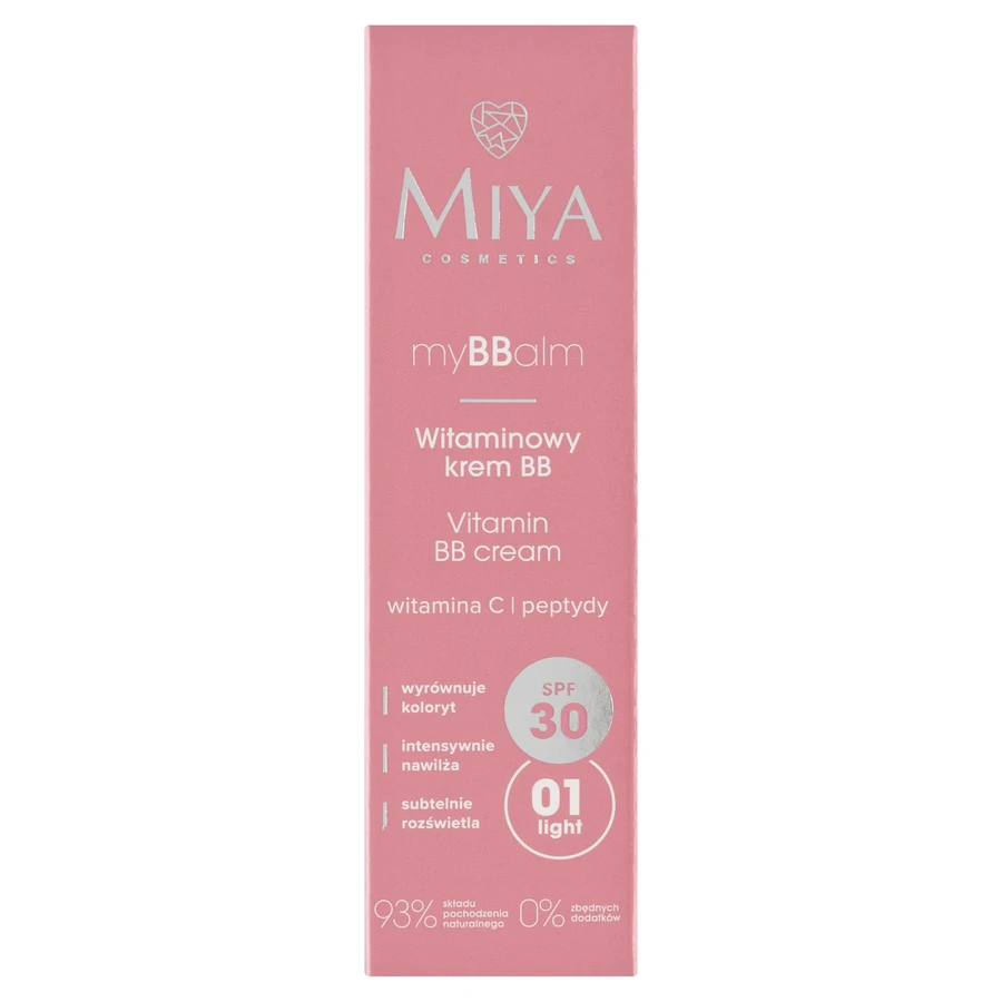 Miya Cosmetics myBBalm Vitamin BB Cream SPF30 01 Light, 30 мл: цены и характеристики