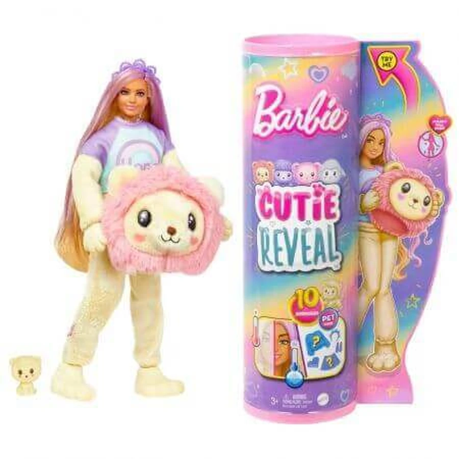 Barbie Doll Cutie Reveal, Лев, Барби: цены и характеристики