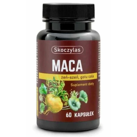 Skoczylas Maca+ esze+ Gotu cola 60 капсул: ціни та характеристики