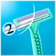 Gillette Simply Venus 2, бритвы, одноразовые, 4 шт + 2 шт бесплатно