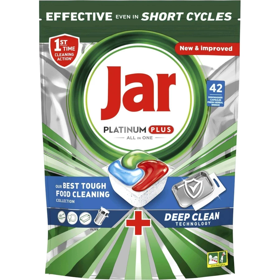 Баночні капсули Platinum Plus Deep Clean 42 шт: ціни та характеристики