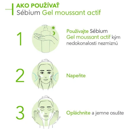 Bioderma Sébium Gel moussant actif осветляющий гель для жирной кожи и акне 200 мл: цены и характеристики