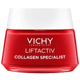 Набір Vichy Liftactiv Collagen Specialist, крем проти зморшок, 50 мл + нічний крем, 50 мл + косметичка безкоштовно