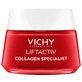 Набір Vichy Liftactiv Collagen Specialist, крем проти зморшок, 50 мл + нічний крем, 50 мл + косметичка безкоштовно