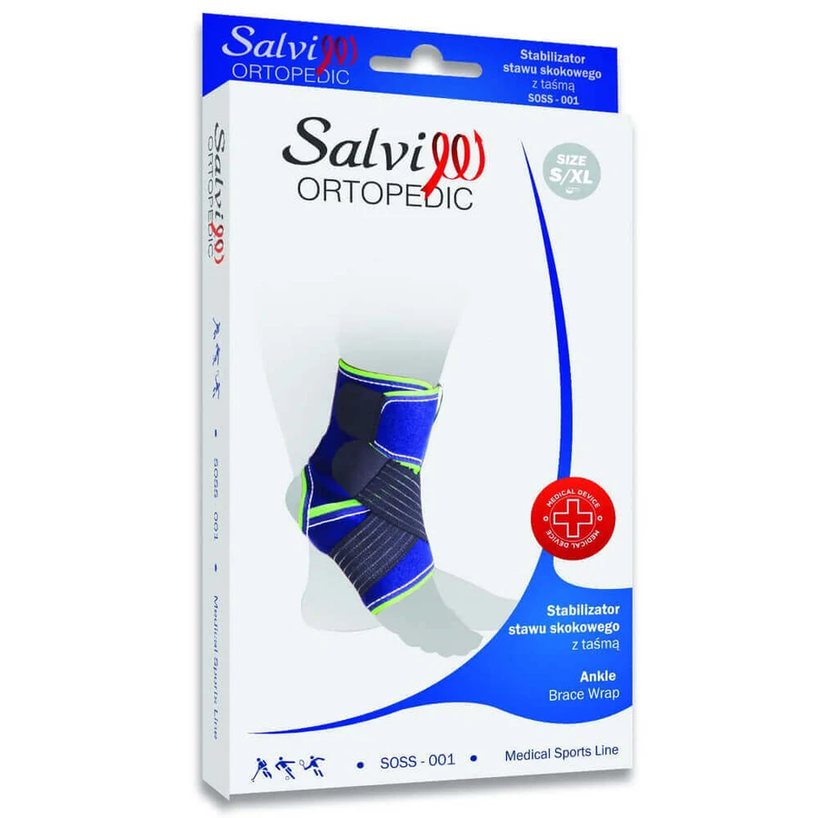 Salvi Orthopedic, стабілізатор гомілковостопного суглоба з дамбами, розмір M-L: ціни та характеристики