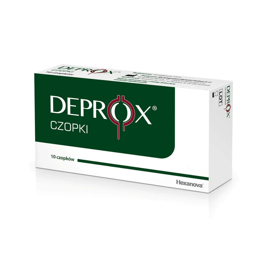 Депрокс (Deprox) супозиторії від простатиту №10: ціни та характеристики