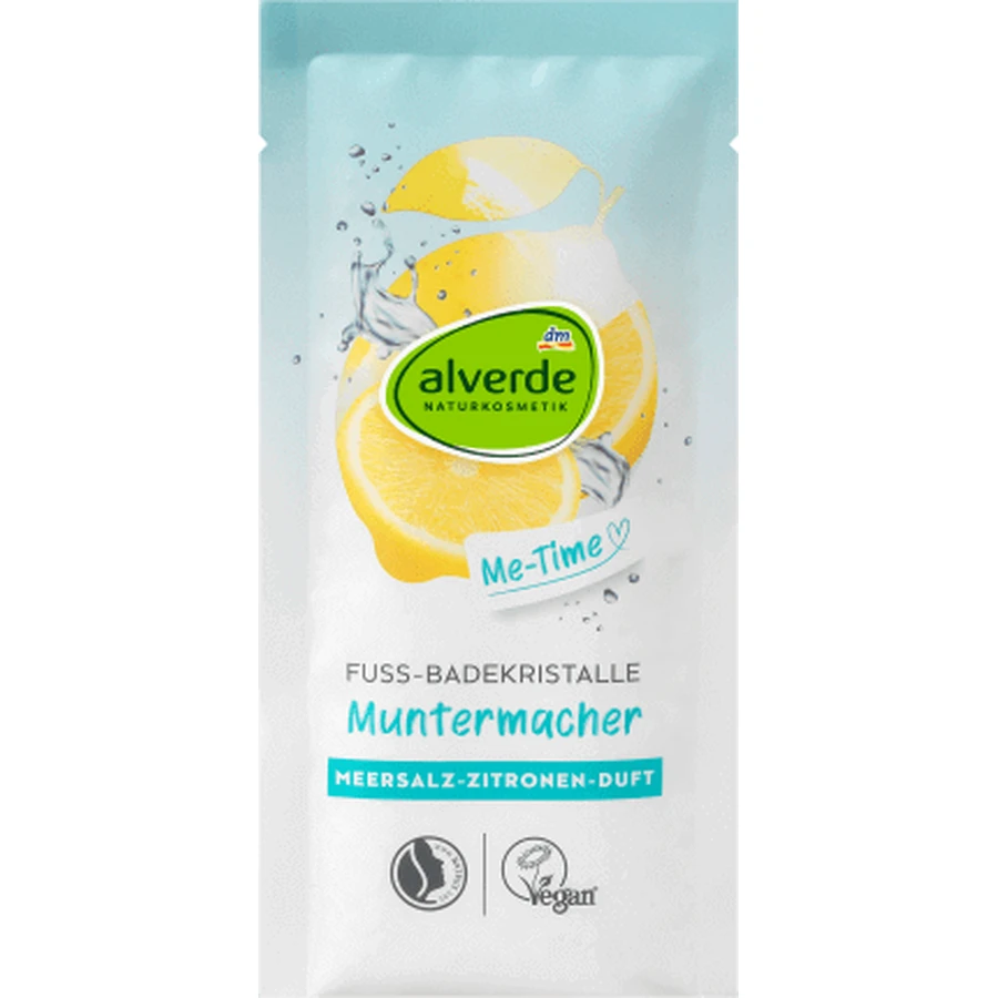 Кристали для ванночок для ніг Alverde Naturkosmetik, 40 г: ціни та характеристики