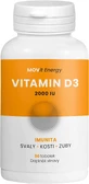 MOVit Energy Вітамін D3 2000 внутрішньовенно по 50 мкг 90 твердих капсул