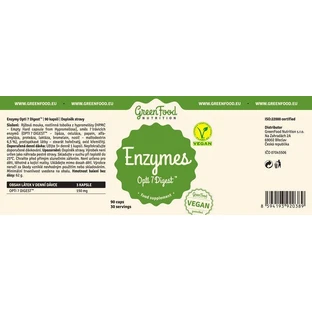 GreenFood Nutrition GreenFood Enzymes Opti7 Digest 90 капсул
