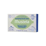 Твердий шампунь для волосся та тіла, 75 г, Mustela