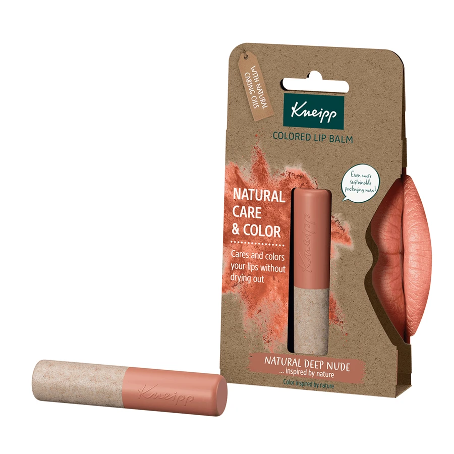 Бальзам для губ Kneipp Natural Care&Color Natural Deep Nude, 3,5 г: ціни та характеристики