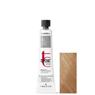 Перманентная краска для волос без аммиака Goldwell Topchic Zero 8G 60 мл