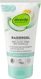 Гель для бритья Alverde Naturkosmetik для чувствительной кожи с органическими алоэ вера и ромашкой, 150 мл