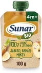 Sunar Organic фруктова капсула яблуко, банан, морква 4м+ 100 г