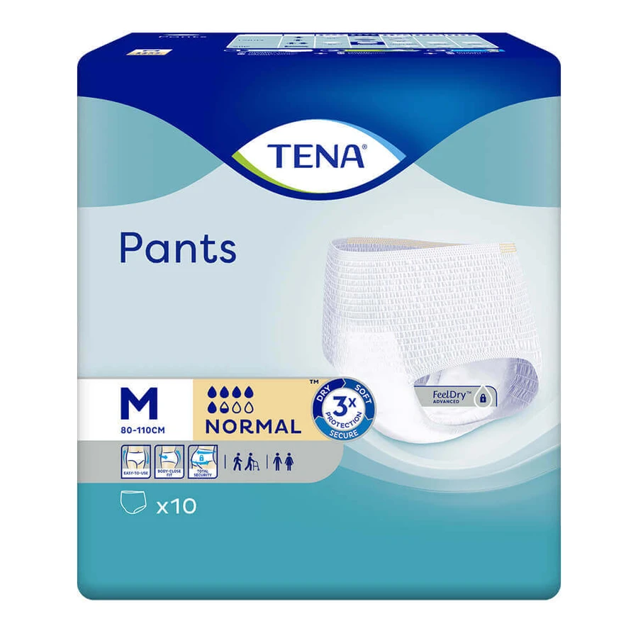 Трусы Normal Трусы Normal M, 10 штук, Tena: цены и характеристики