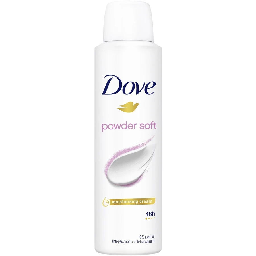 Dove Powder Soft антиперспирант-спрей 150 мл: цены и характеристики