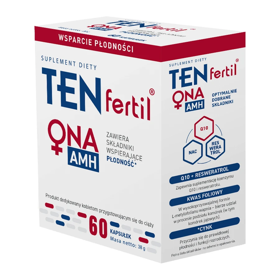 TENfertil Ona AMH, 60 капсул: ціни та характеристики