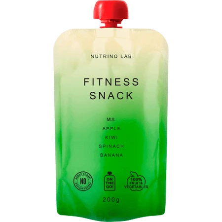 Фитнес-закуска Nutrino Lab, яблоко, киви, шпинат и банановое пюре, 200 г: цены и характеристики