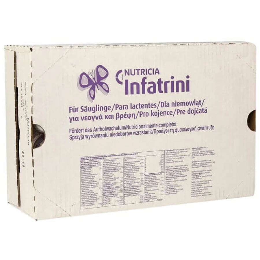 Энтеральное питание Инфатрини/Infatrini, пищевой продукт для специальных медицинских целей, 24 шт. по 125 мл: цены и характеристики