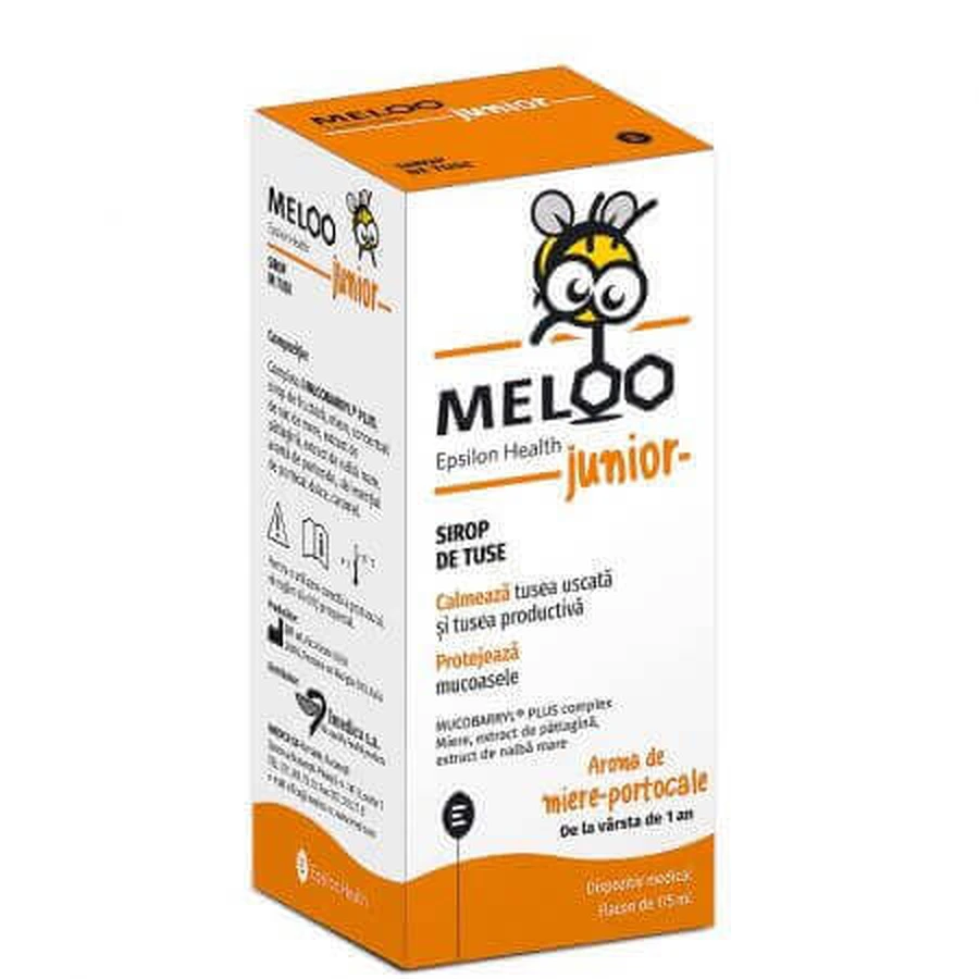 Сироп Meloo Junior, 175 мл, Epsilon Health: ціни та характеристики